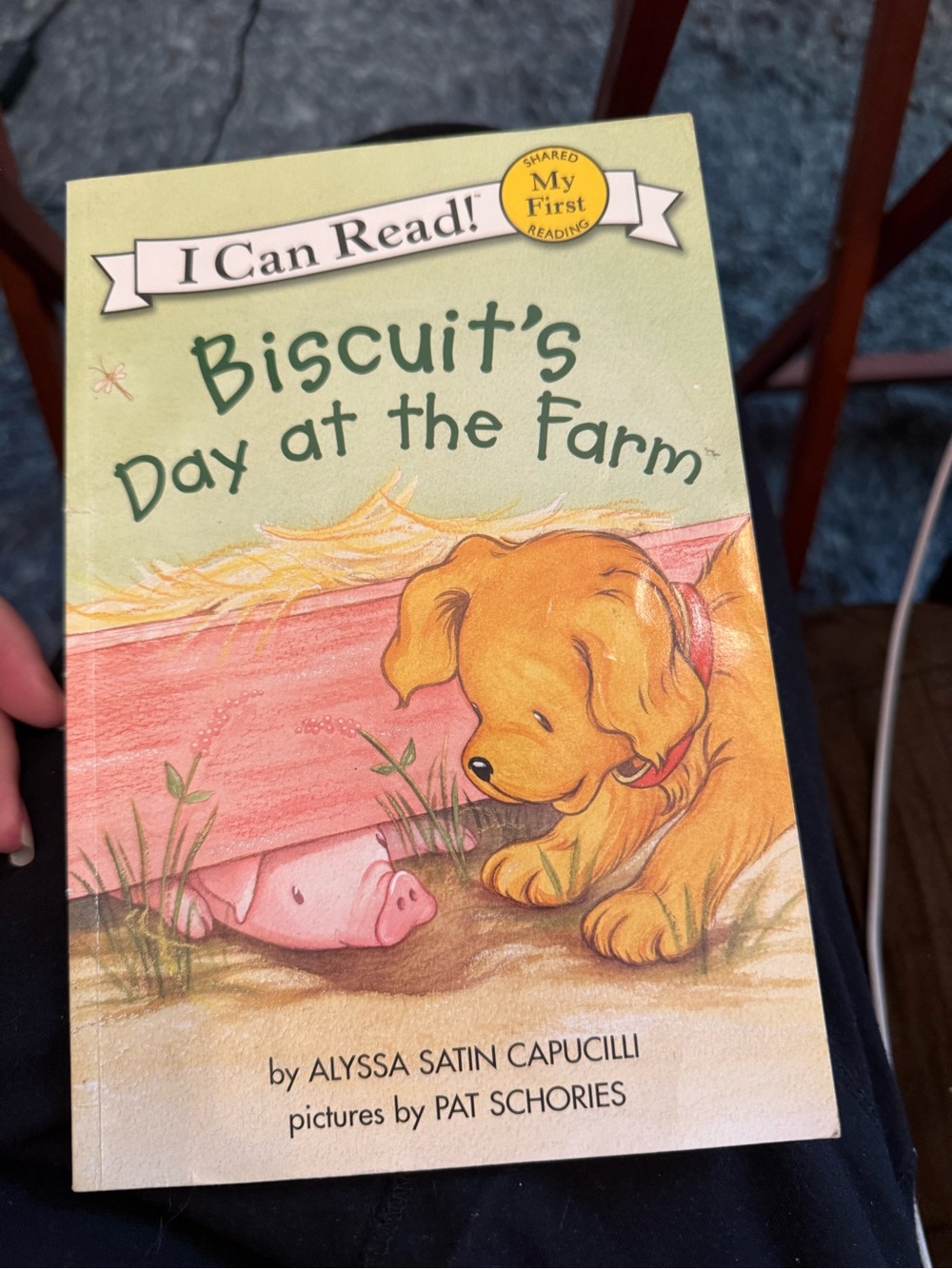 I Can Read! "Biscuit's Day at the Farm" Children's Paperback Book